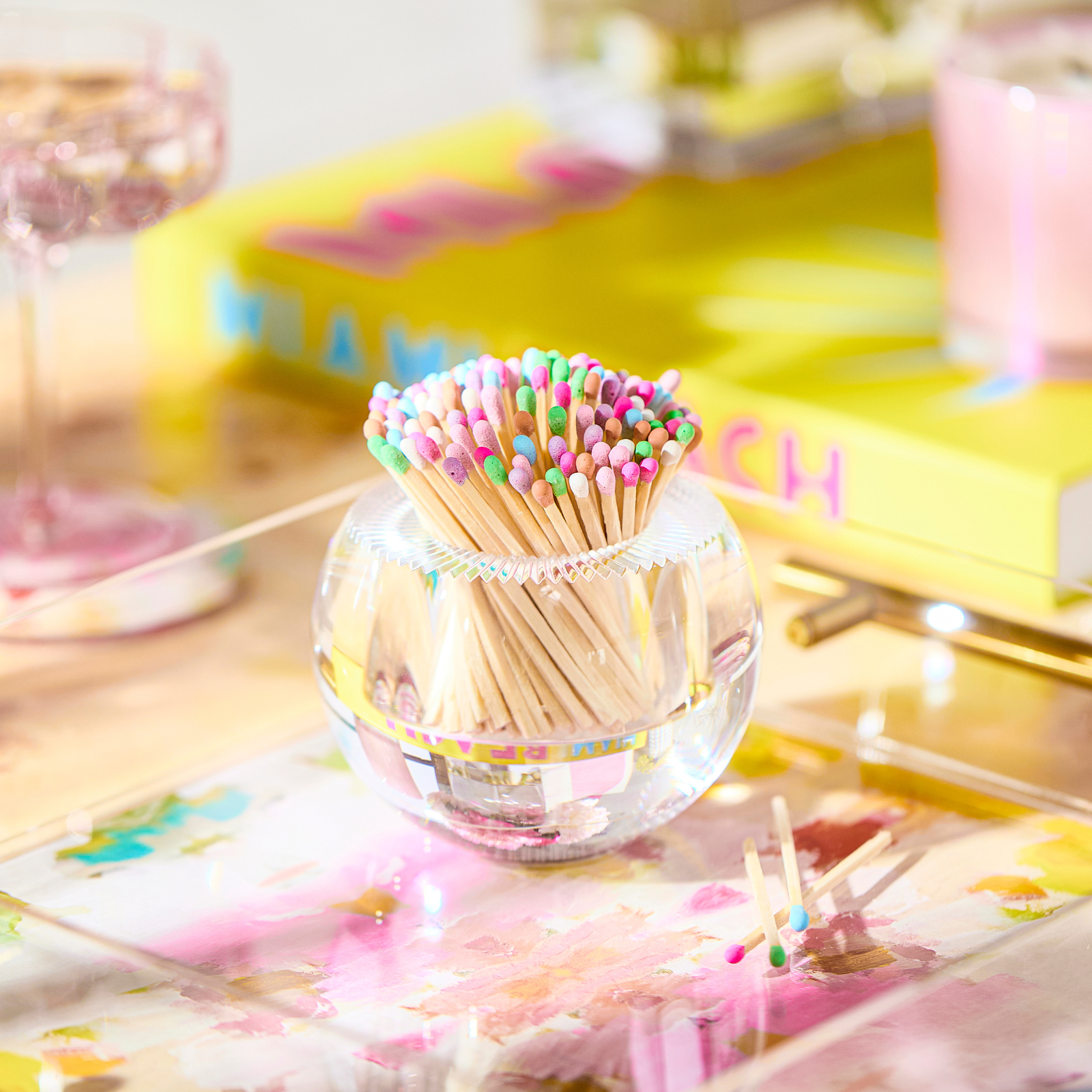 Round Match Striker - Confetti Matches