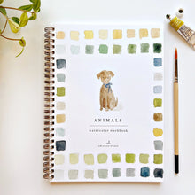 Load image into Gallery viewer, Watercolor Workbook - Animals