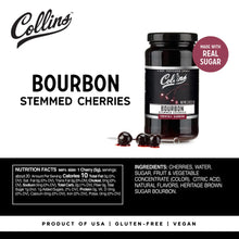 Load image into Gallery viewer, Bourbon Soaked Cherries - 11oz