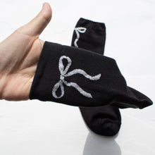 Load image into Gallery viewer, Women's Holiday Ribbon Bow Casual Socks