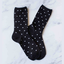 Load image into Gallery viewer, Women's Heart Crew Socks