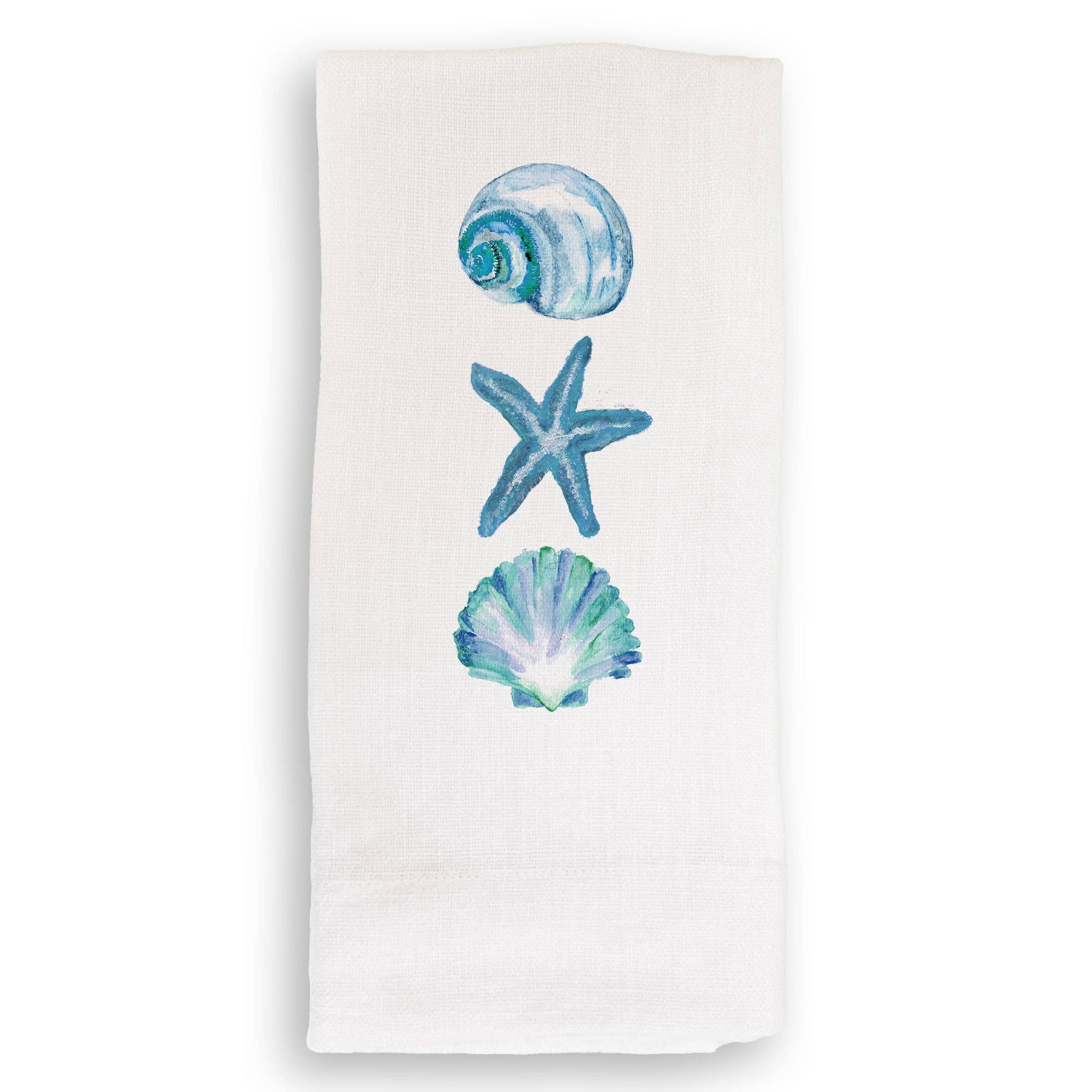 Three Shells Hand Towels Natural