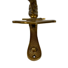 Load image into Gallery viewer, Antiqued Brass Anchor Door Knocker | 6-1/2” | Home accents