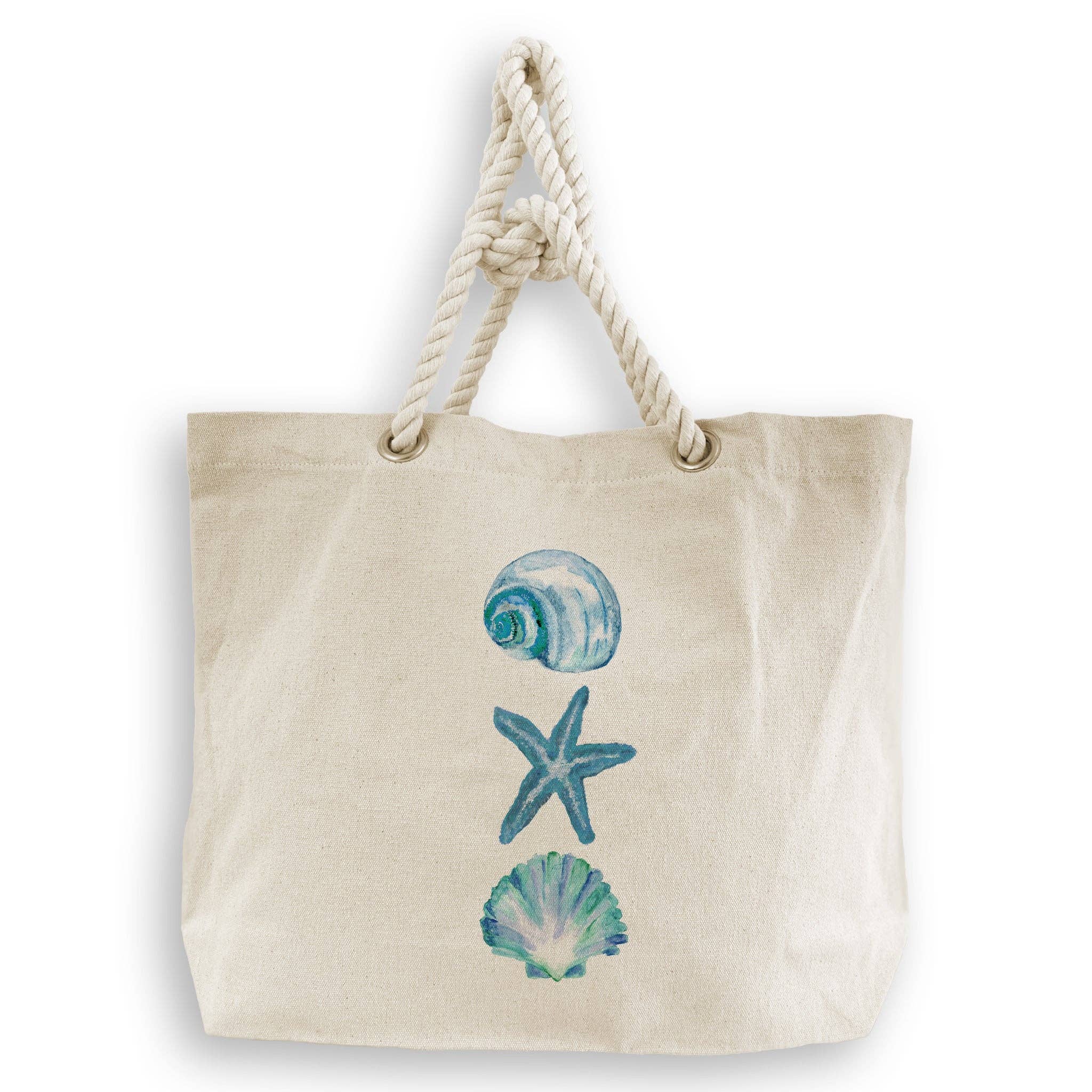 Three Shells Hand Towels Natural