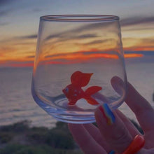 Load image into Gallery viewer, Handmade Nemo Figure Drinking Glass