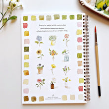 Load image into Gallery viewer, Watercolor Workbook - Flowers