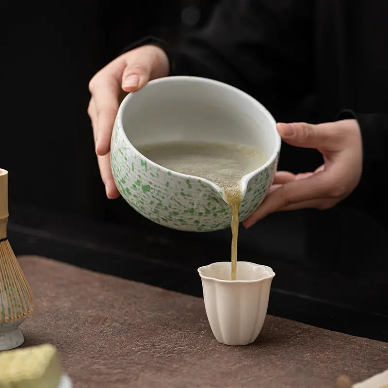 Ceramic Matcha Set - Green