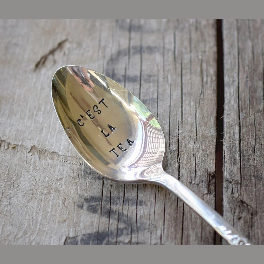 Engraved Tea Spoon