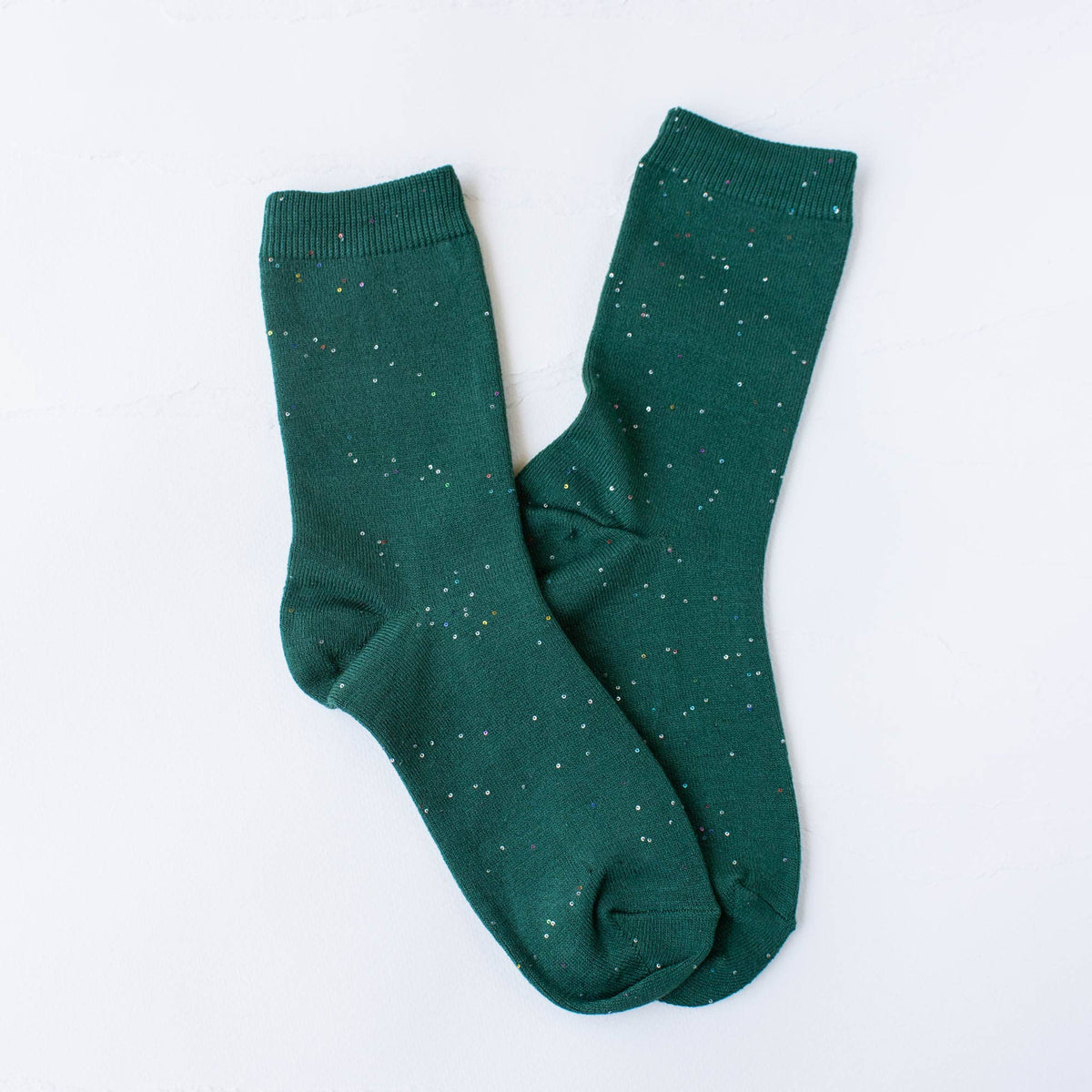 Women's Holiday Glitter Socks
