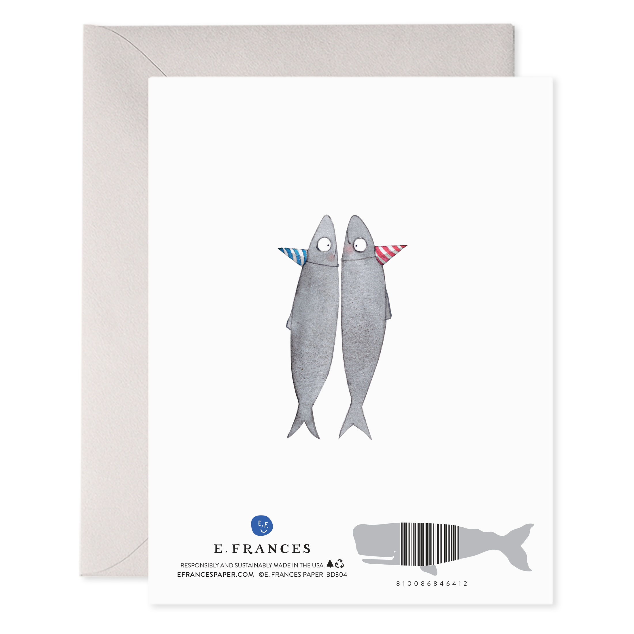 Sardines Birthday Greeting Card