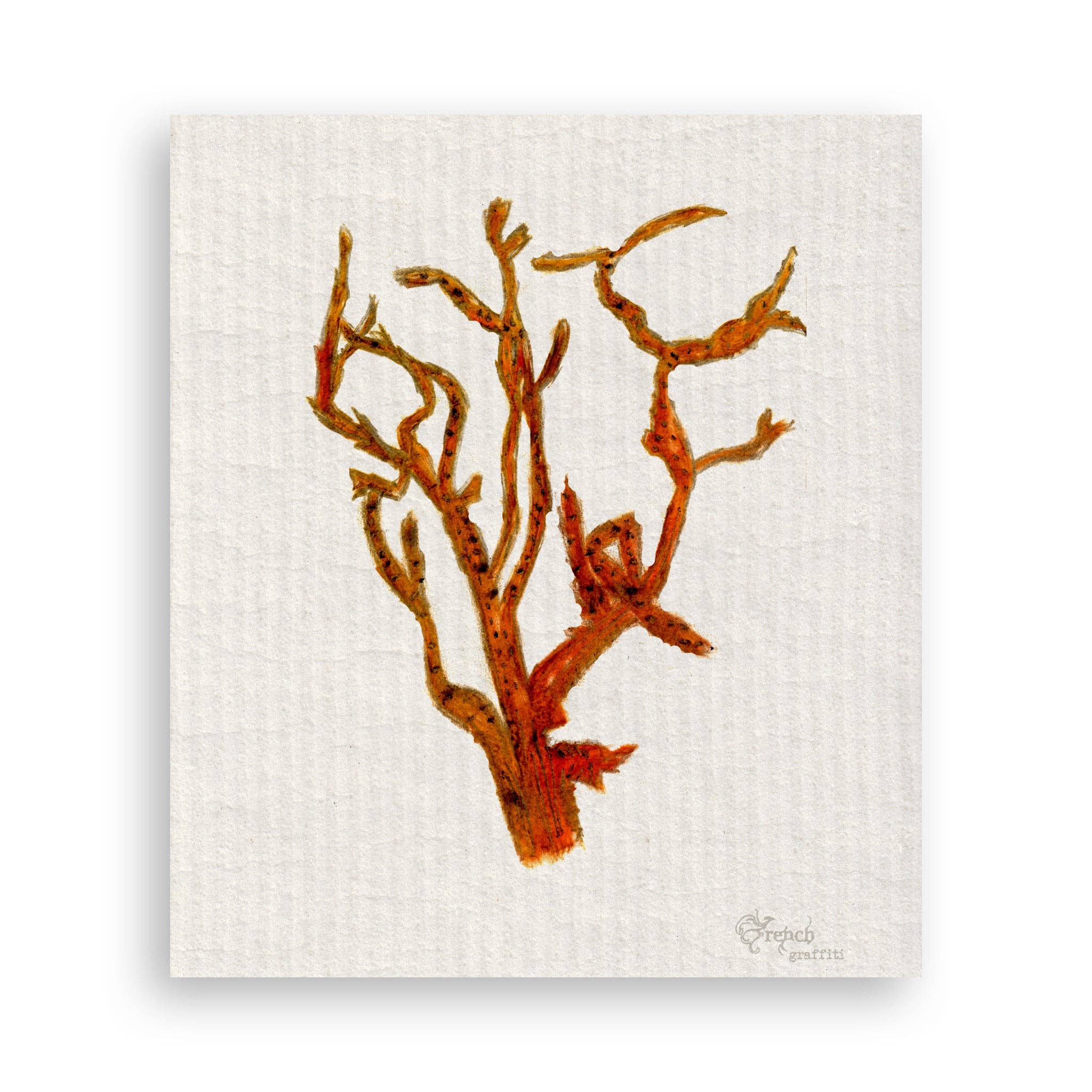 Red Coral Hand towel