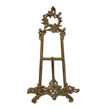 Load image into Gallery viewer, Vintage Style Solid Brass Photo-Plate Easel Stand - 2 sizes
