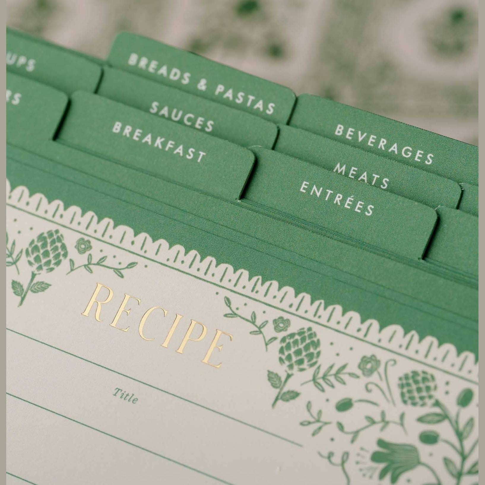 Artichoke Recipe Tin