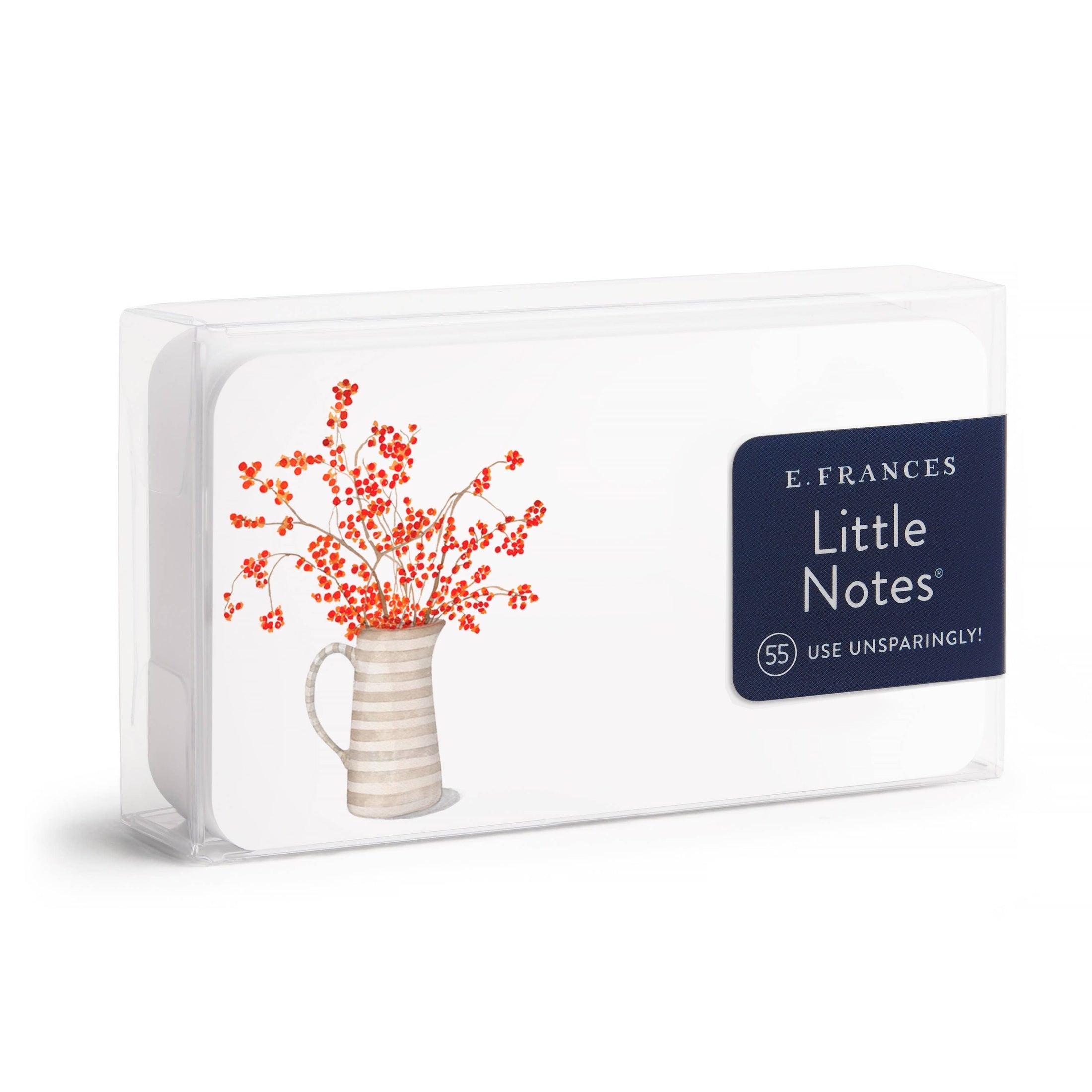 Autumn Berry Pitcher Little Notes® – Notecards, Set of 55