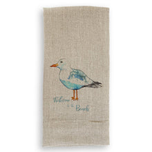 Load image into Gallery viewer, Seagull with Welcome to the Beach