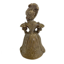 Load image into Gallery viewer, Antiqued Brass Colonial Lady Table Bell | Home Accents