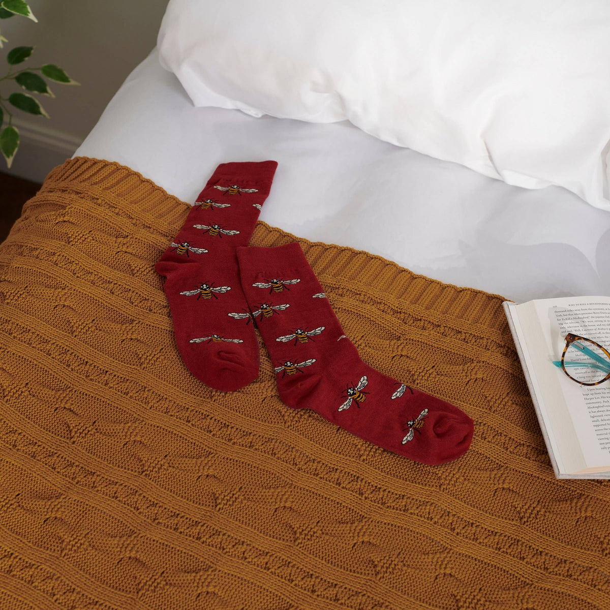 Honey Farm Bee Socks