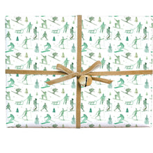 Load image into Gallery viewer, Winter Vacation Gift Wrap Roll - Wrapping Paper