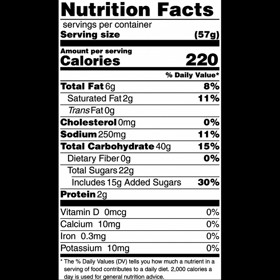 Jumbo Chocolate Peanut Butter Bar