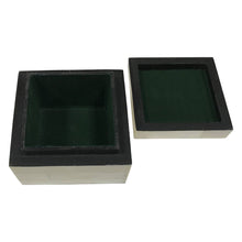 Load image into Gallery viewer, Anchor In Circle Engraved White Bone Box, 3-1/4"