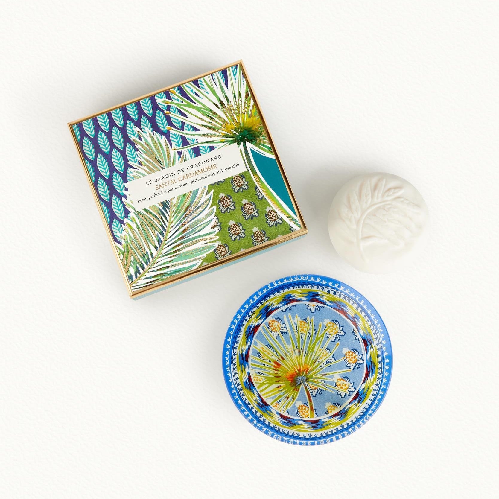 Santal Cardamome Soap Dish & Soap