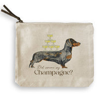 Load image into Gallery viewer, Dachshund with Champagne
