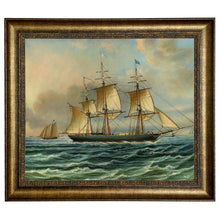 Load image into Gallery viewer, Baltimore Clipper Architect Vintage Painting Print