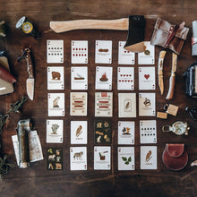Load image into Gallery viewer, Survival Playing Cards - Green