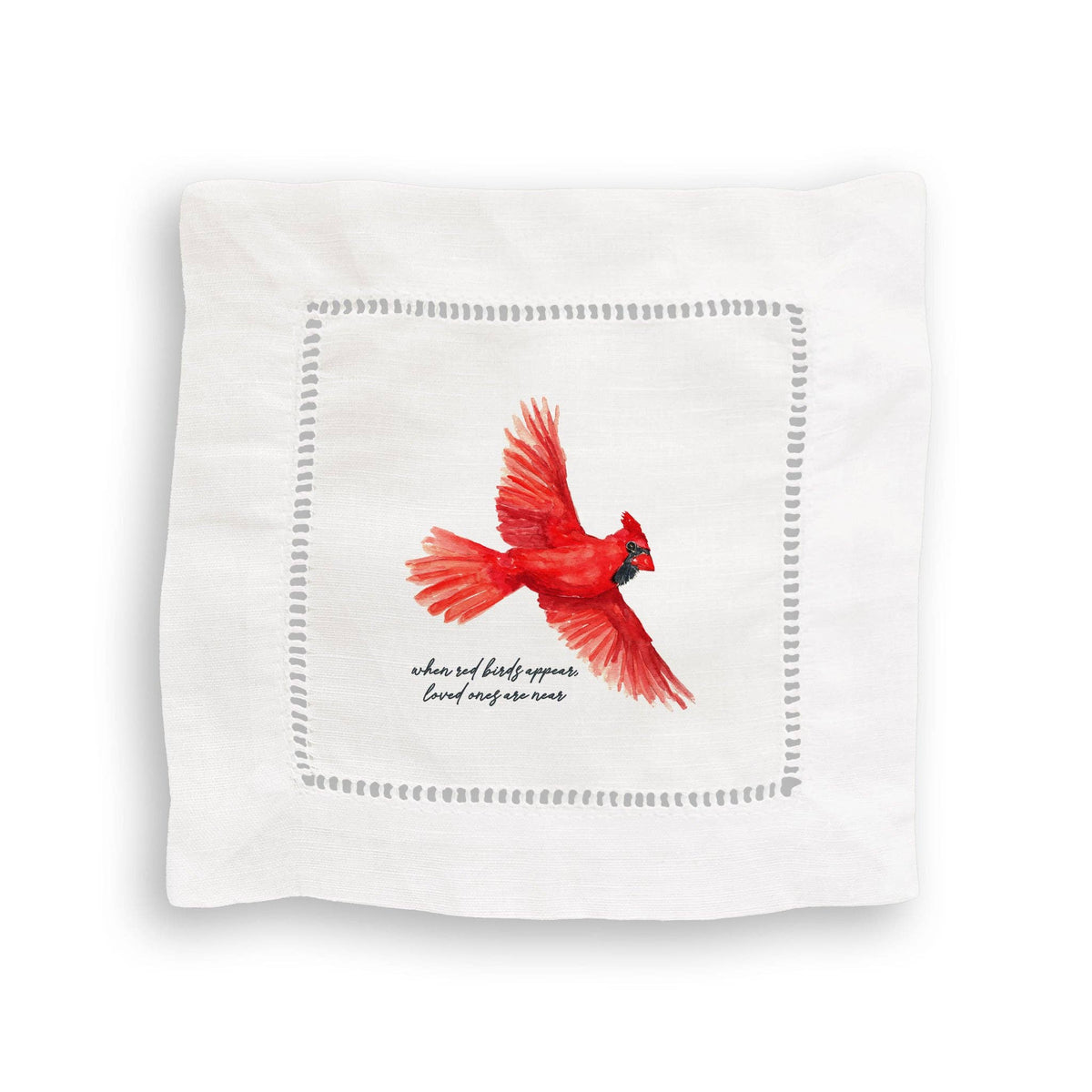 Flying Cardinal Kitchen Towel