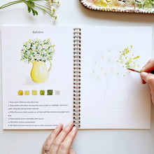 Load image into Gallery viewer, Watercolor Workbook - Flowers