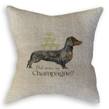 Load image into Gallery viewer, Dachshund with Champagne
