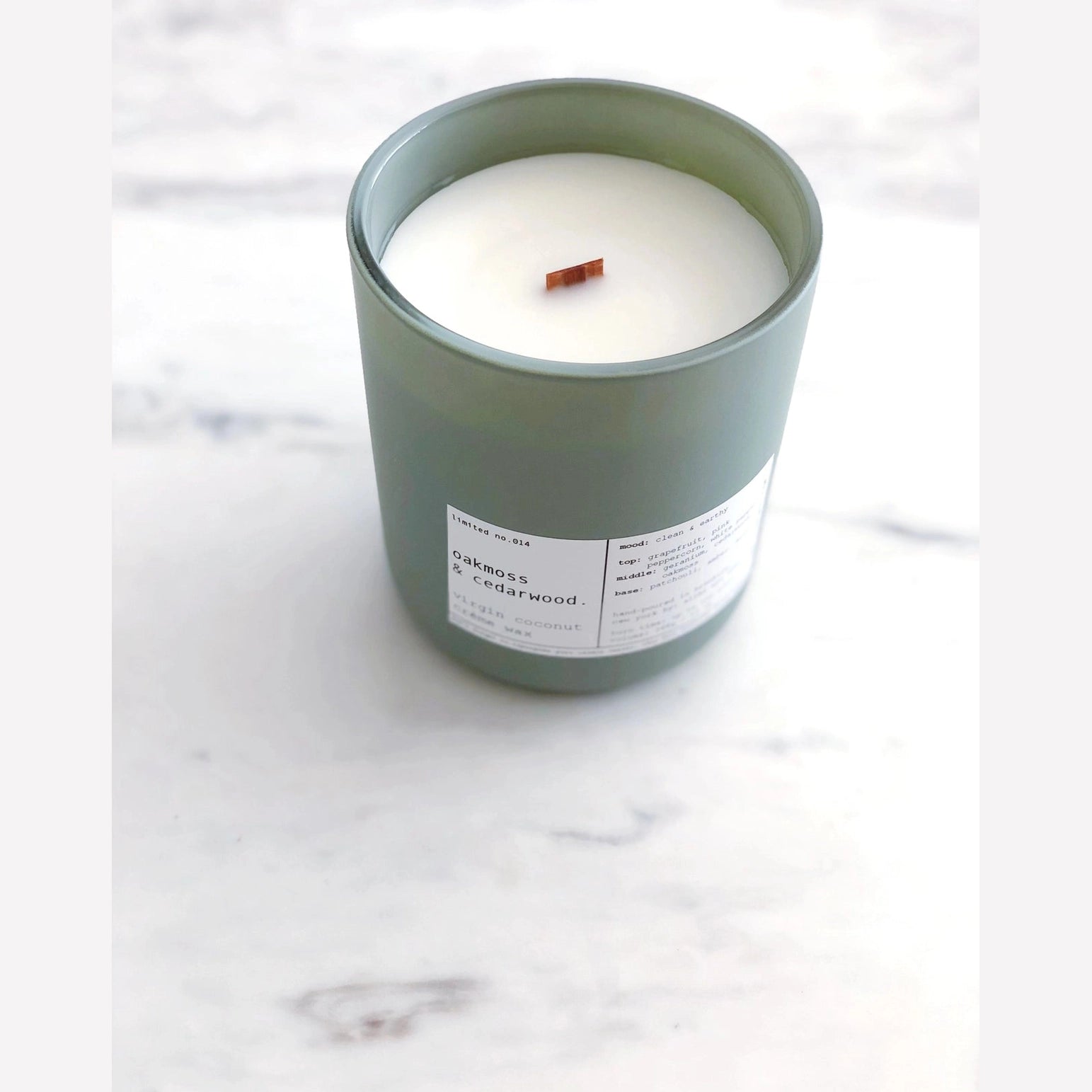Oakmoss and Cedarwood Candle