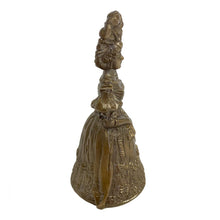 Load image into Gallery viewer, Antiqued Brass Colonial Lady Table Bell | Home Accents