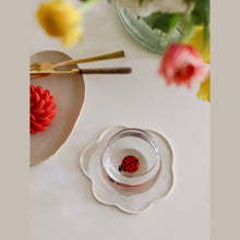 Load image into Gallery viewer, Handmade Ladybug Figure Drinking Glass