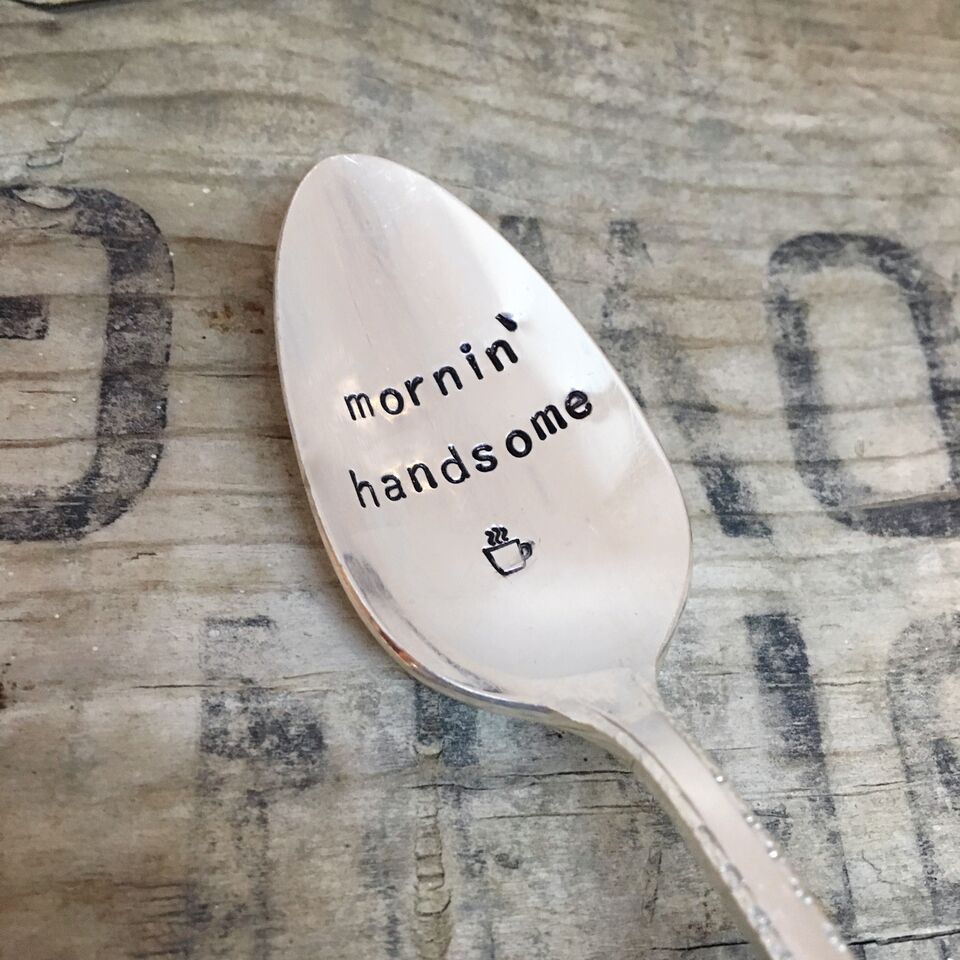 Engraved Tea Spoon