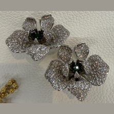 Orchid Flower Earrings