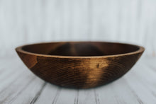 Load image into Gallery viewer, 15 Inch Dark Walnut Serving Bowl
