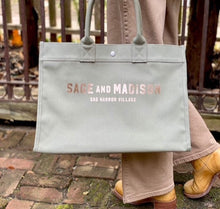 Load image into Gallery viewer, Sage and Madison Tote | Sage
