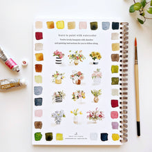 Load image into Gallery viewer, Watercolor Workbook - Bouquets
