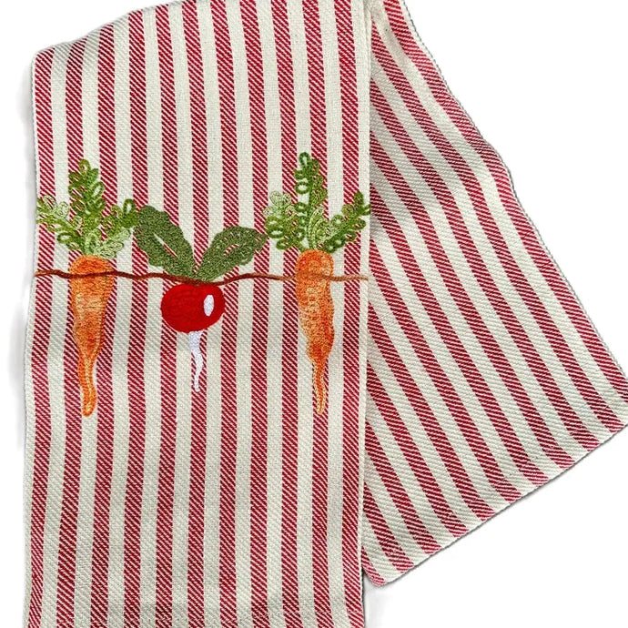 Busatti Red Veggies Kitchen Towel