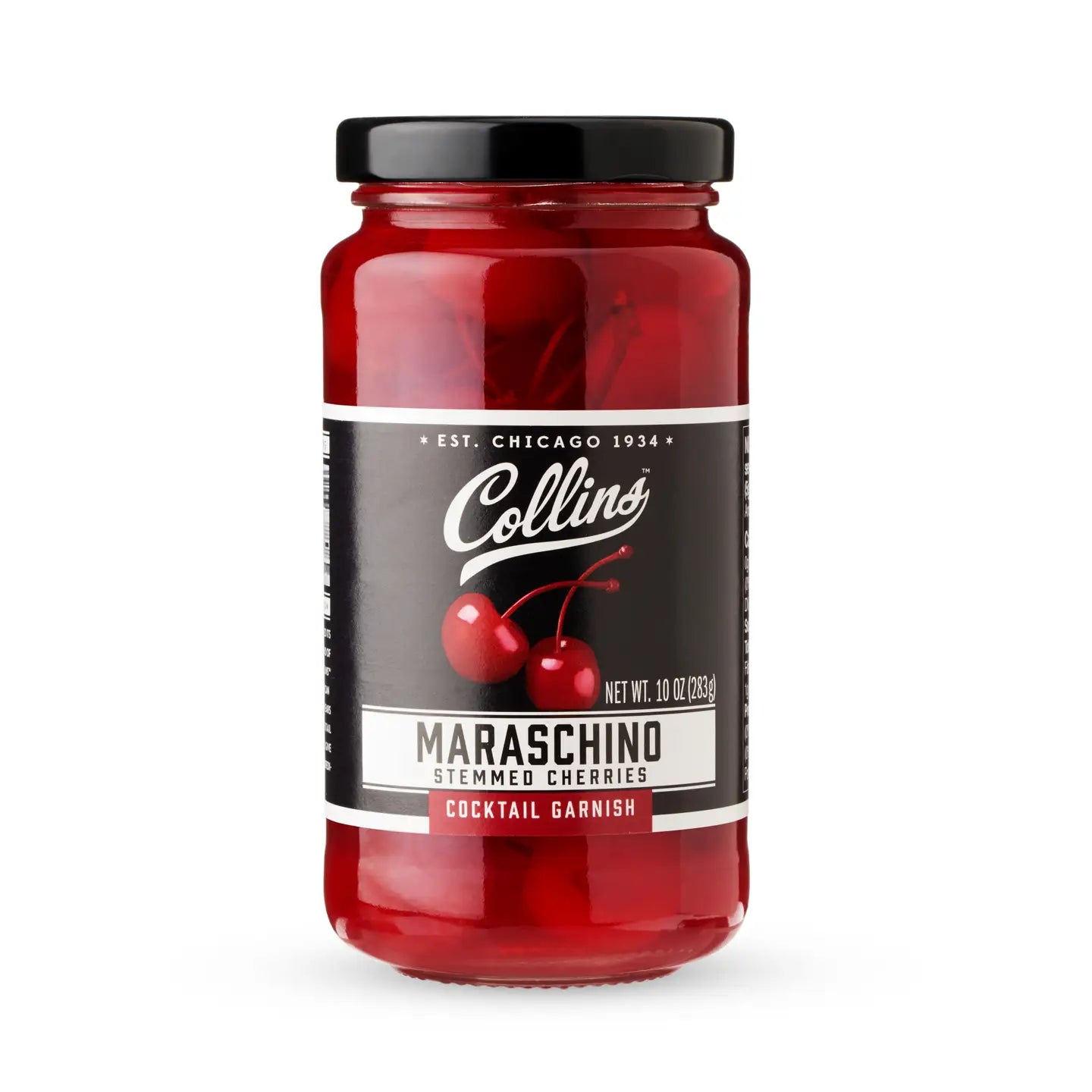 Stemmed Maraschino Cherries - 10oz