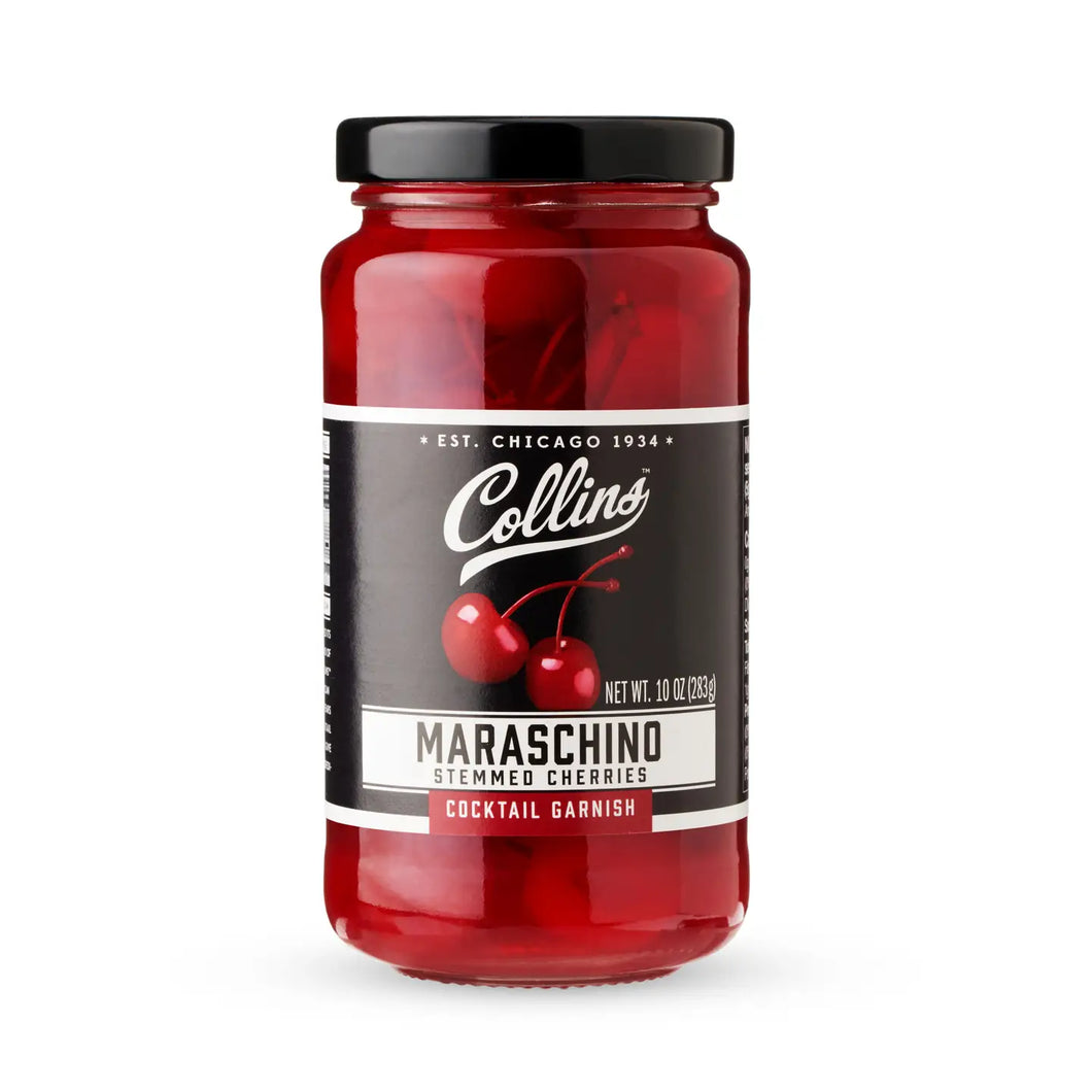 Stemmed Maraschino Cherries - 10oz