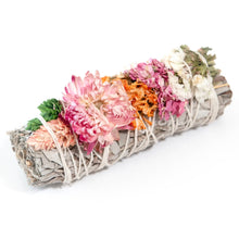 Load image into Gallery viewer, 4&quot; Sherbet Color Sage Smudge Stick
