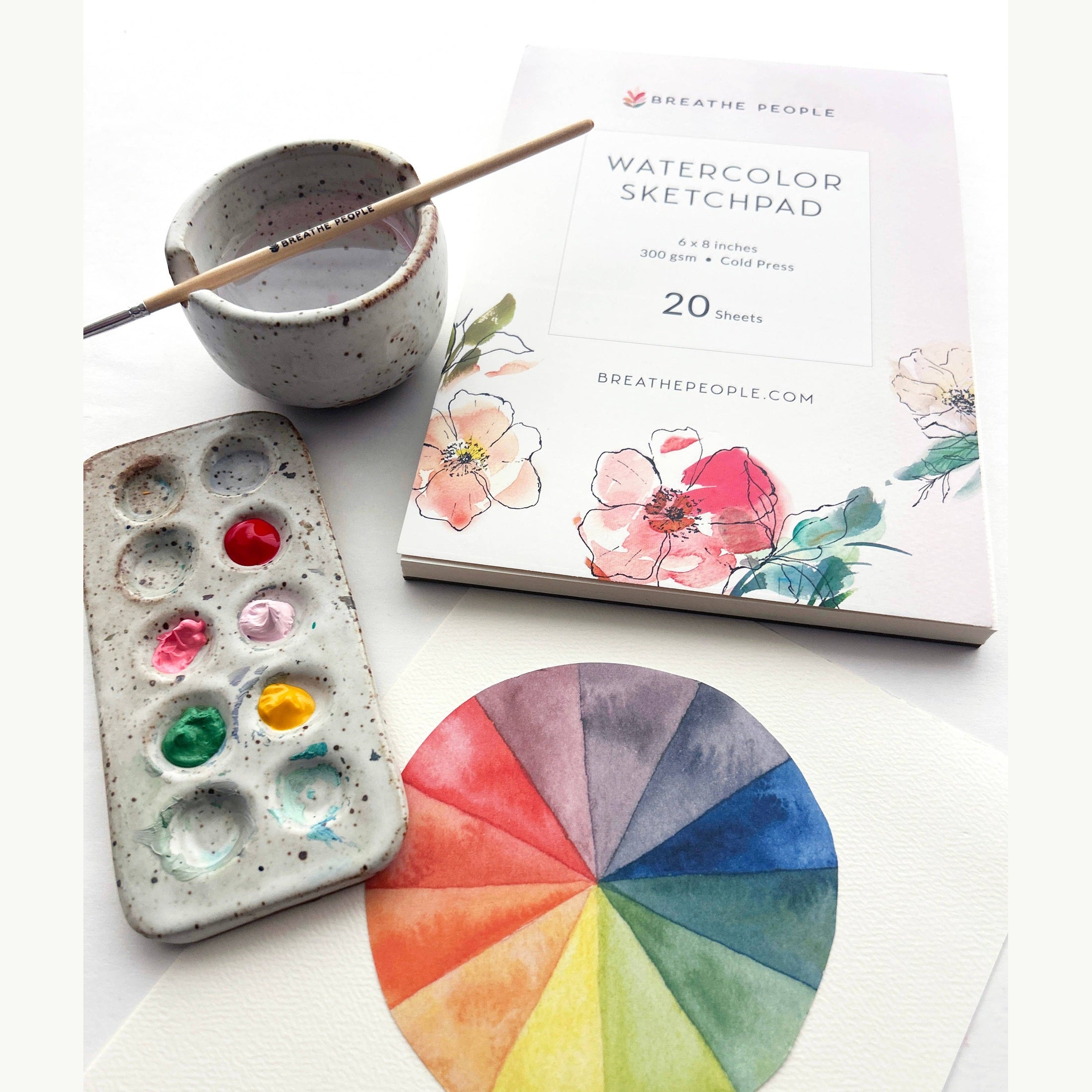 Watercolor Sketch Pad for Creatives- Premium Art Supplies