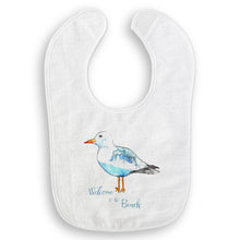 Load image into Gallery viewer, Seagull with Welcome to the Beach
