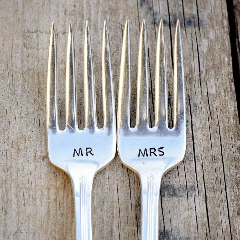 Mr/Mrs Fork Set