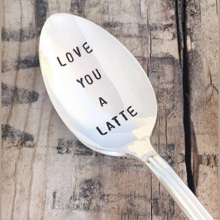 Love You a Latte Teaspoon