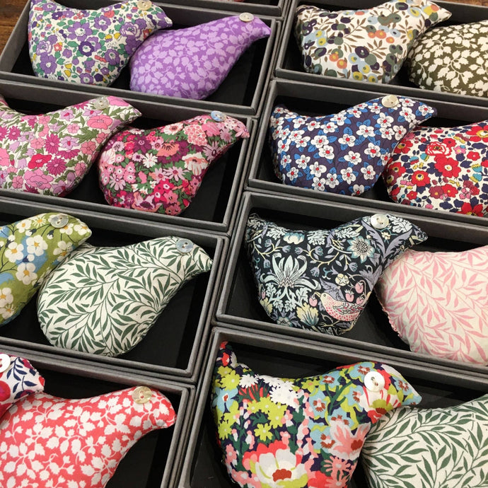 10 Assorted Boxes of 2 Lavender Birds