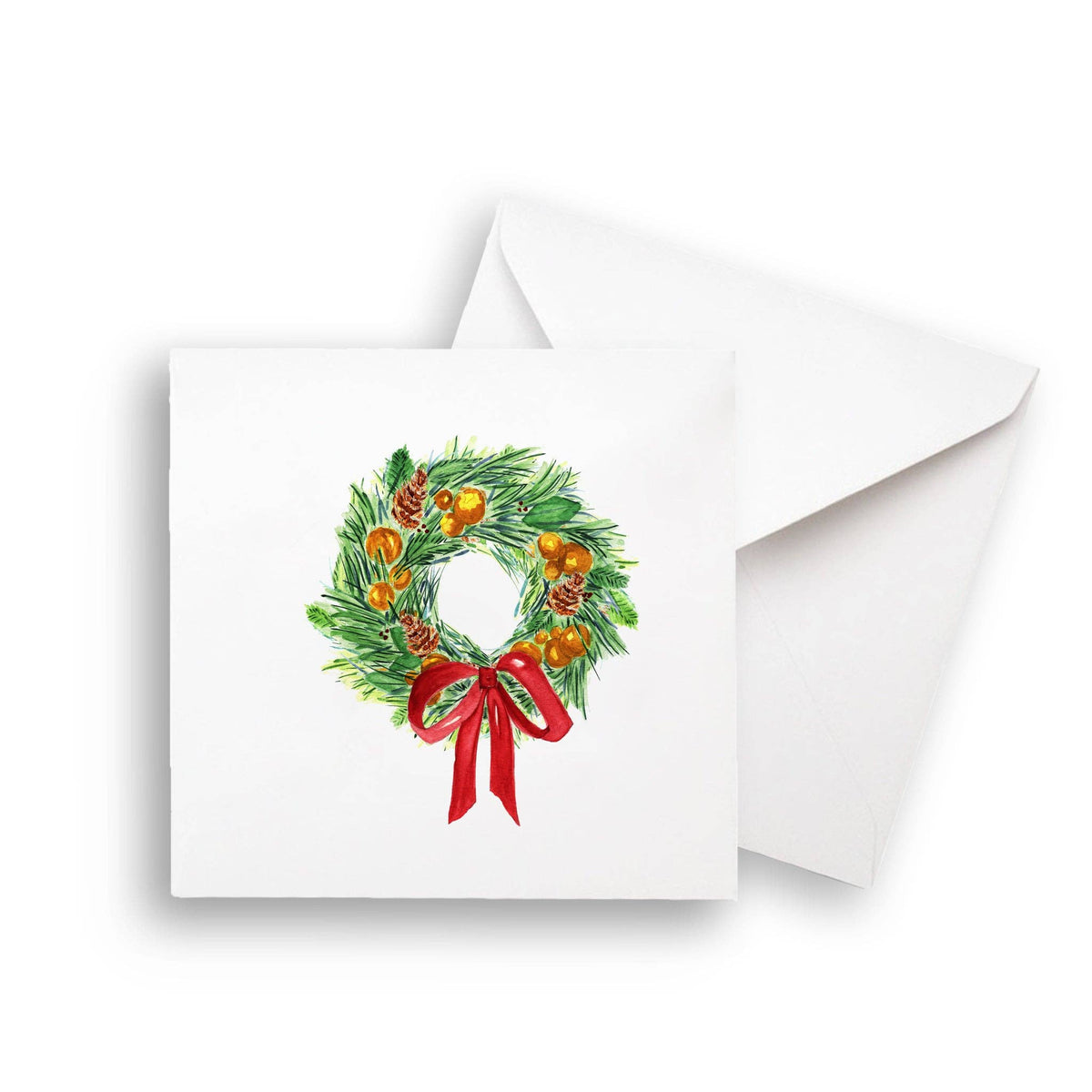 Christmas Wreath Guest towel