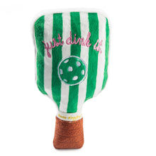 Load image into Gallery viewer, Green Stripe Pickleball Paddle by Haute Diggity Dog
